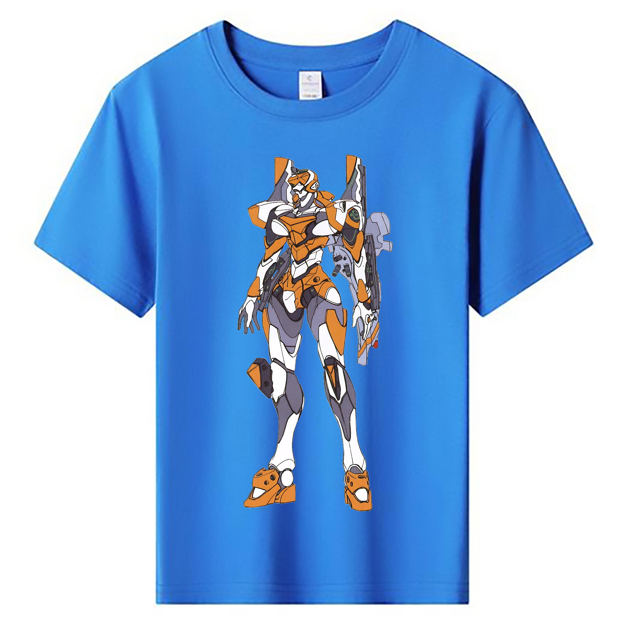 （画像用） EVA 新世紀エヴァンゲリオン 綿100％キッズTシャツ（フロントプリント）